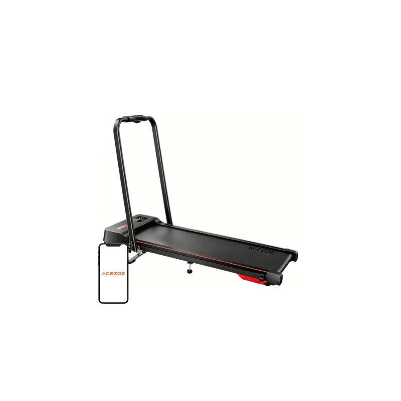 ACEZOE P12 Foldable Electric Treadmill (Black and Red)